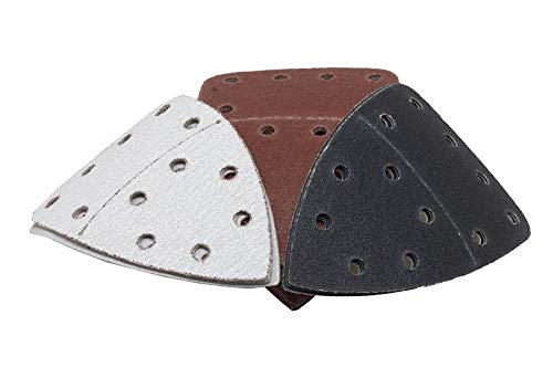 Lot de 30 feuilles abrasives pour ponceuse manuelle Parkside IAN 291795