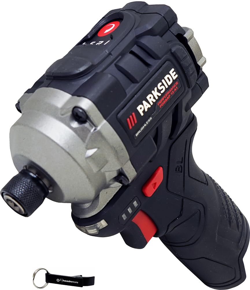 Parkside PDSSAP 12 1/4" Visseuse à percussion rotative 12 V + porte-clés