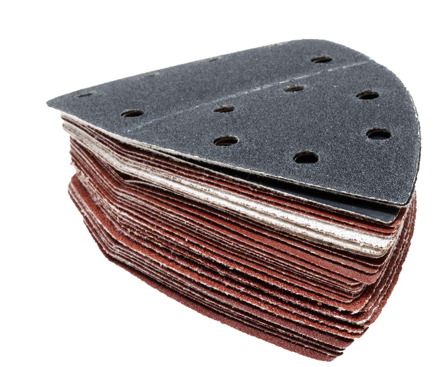 Lot de 30 feuilles abrasives pour ponceuse manuelle Parkside IAN 291795